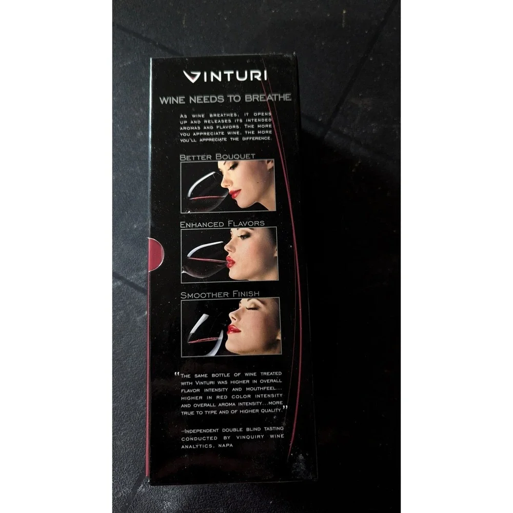 Vinturi Essential Wine Aerator Red Wine Perfect Aeration Taste No‎ Wait